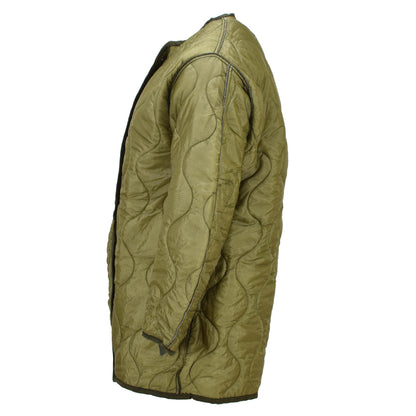 Jungtinių Valstijų kariuomenės M65 parkos pamušalas alyvuogių