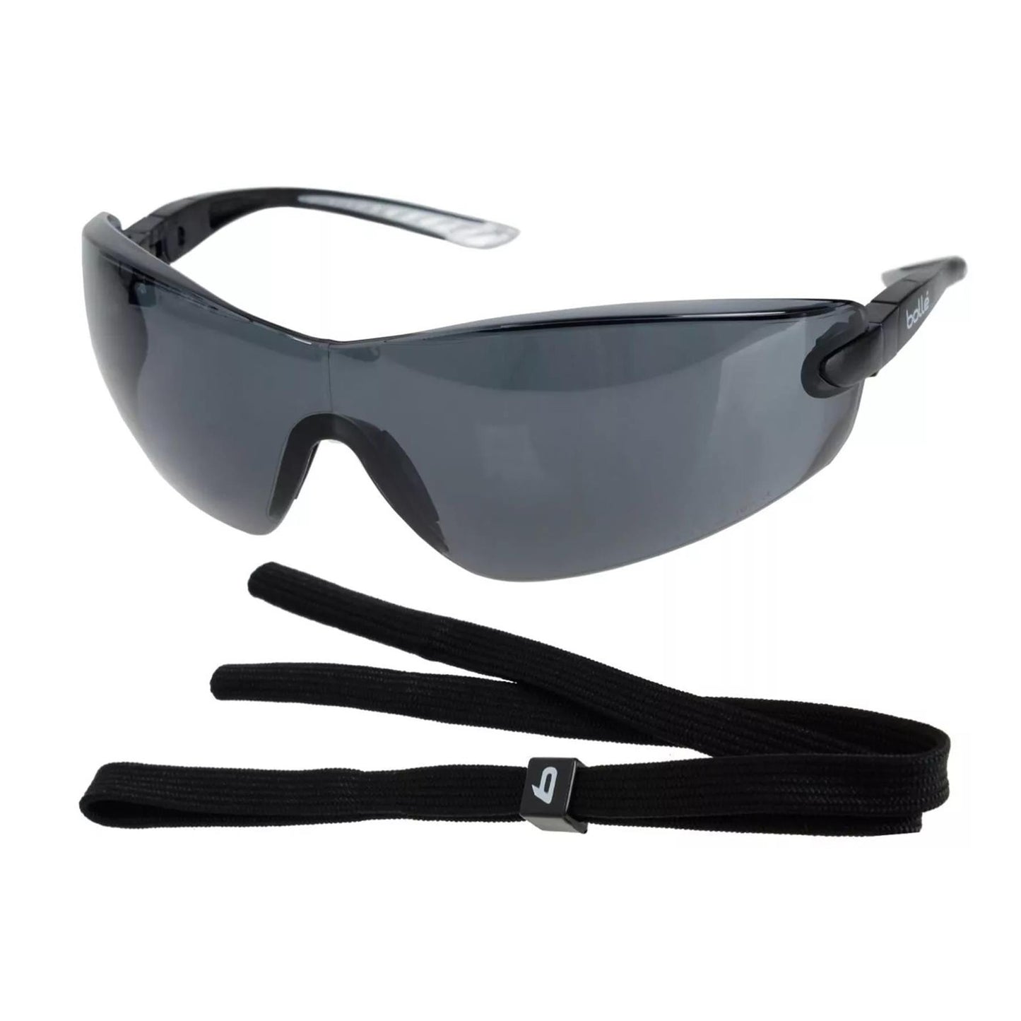 Bolle COBRA tactical glasses wraparound black frame with UV protection