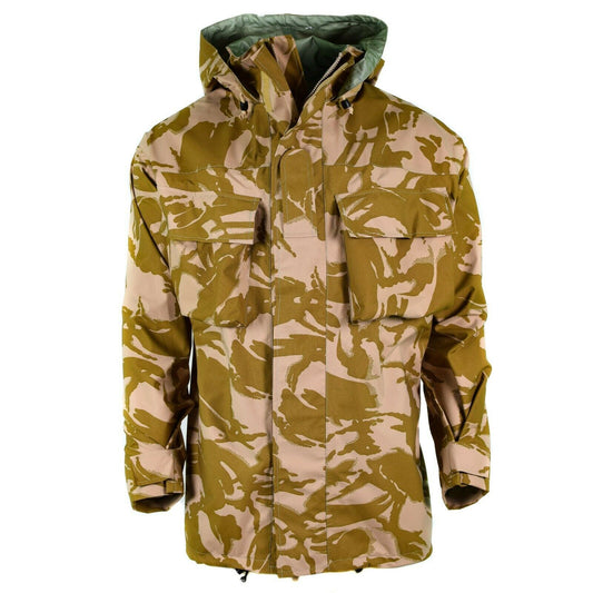 British army waterproof jacket in Desert print