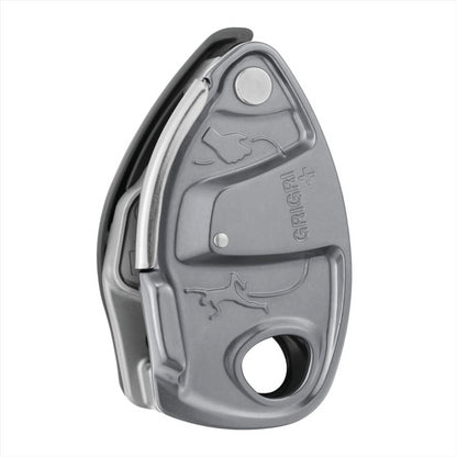 Petzl GRIGRI+ saugos įrenginys su asistiniu stabdymu 8.5–11 mm virvėms