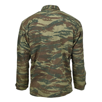 Greek army BDU field jacket Lizard print