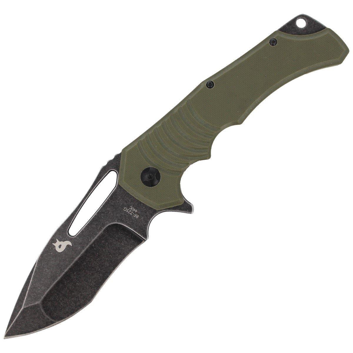 Fox Knives Hugin Tactical Folding Knife 440C Steel G10 Handle