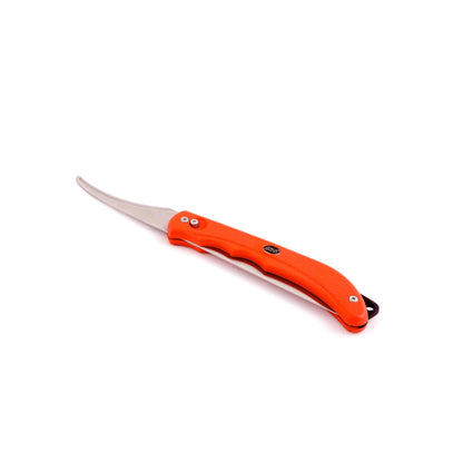 EKA DUO Swedish filleting knife with knot remover Orange