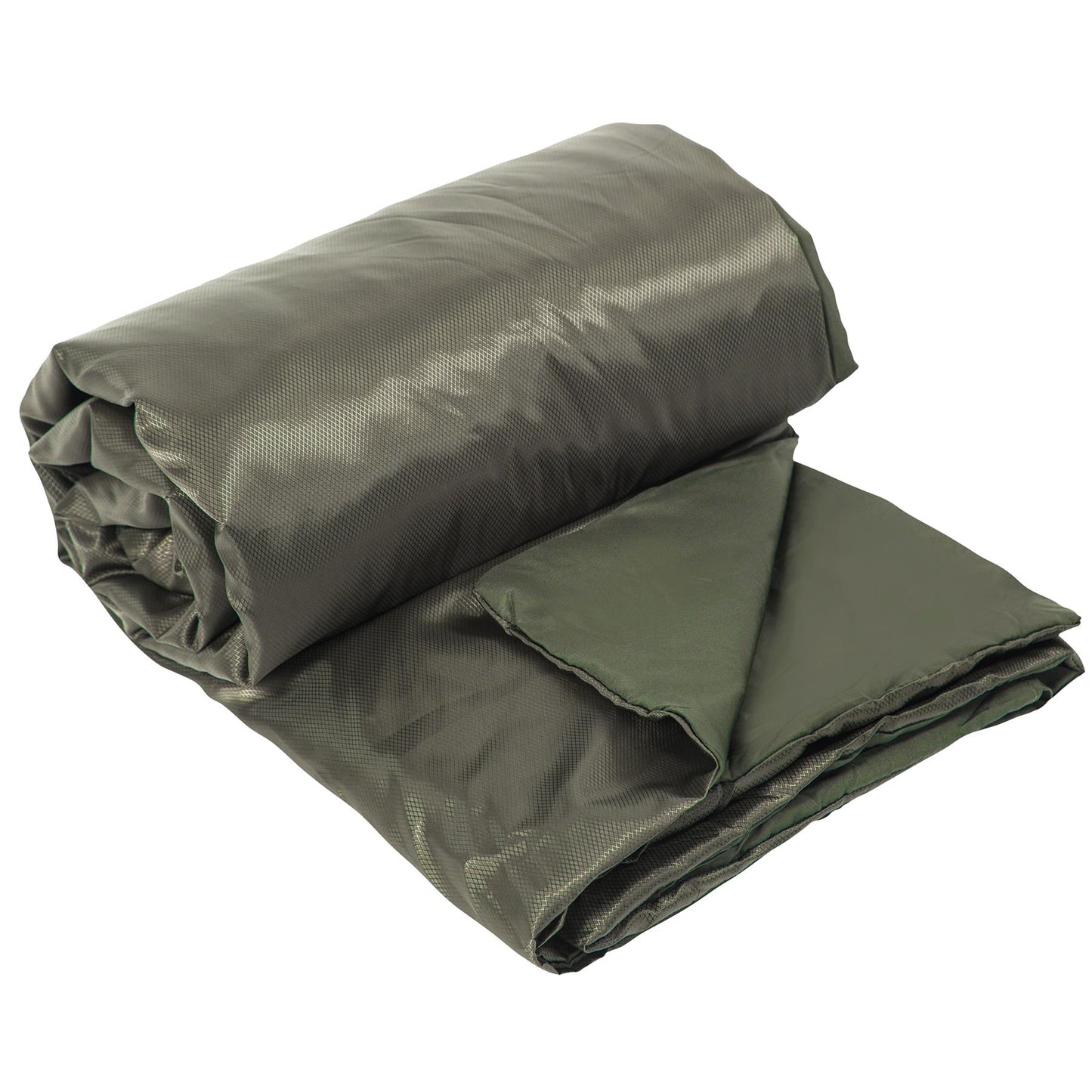 Snugpak pledas atsparus vejui ir vandeniui alyvuogių spalvos, lengvas ir patogus naudoti lauke.