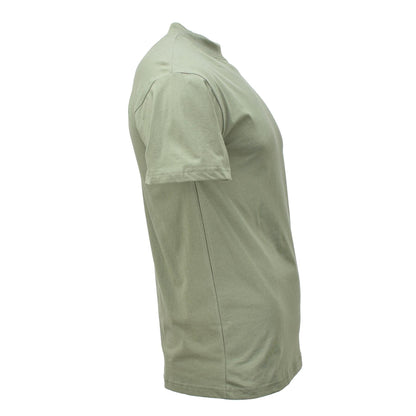 Czech military shirt with short sleeves, olive color