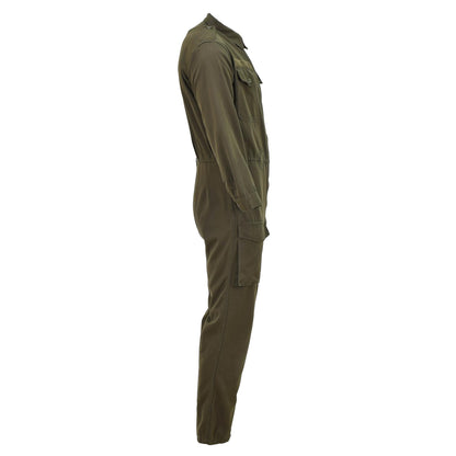 Austrian army work mechanic overalls with pockets