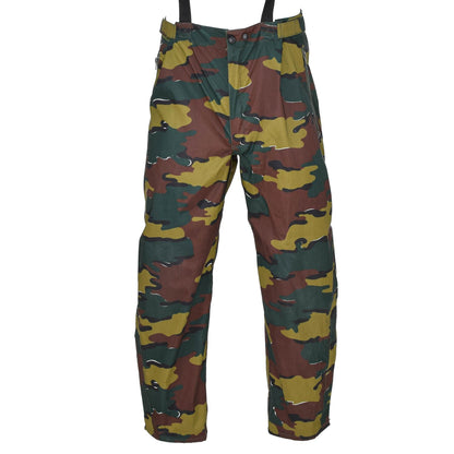 Belgian army waterproof trousers Jigsaw print