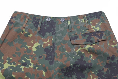 MFH Tactical Field Pants with Pockets Flecktarn Print