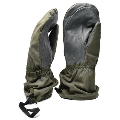 Austrian army waterproof goretex gloves Olive