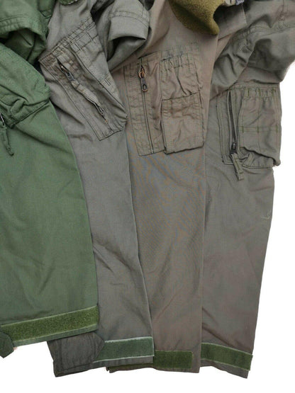 Heat-resistant overalls of the Dutch army in olive color