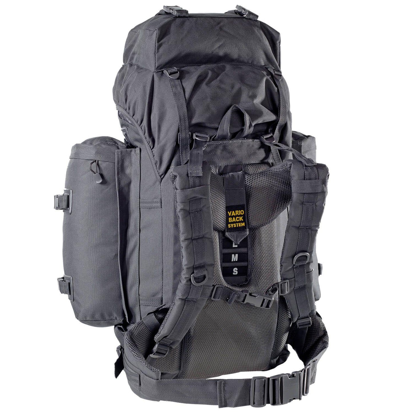 A.Blochl tourist backpack 80l with padded back, black color