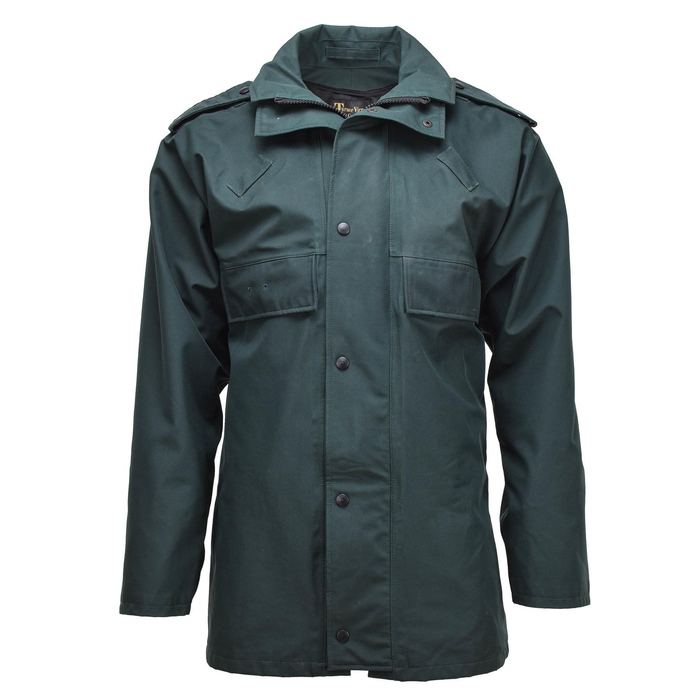 UK Police Waterproof Jacket Parka Style Green