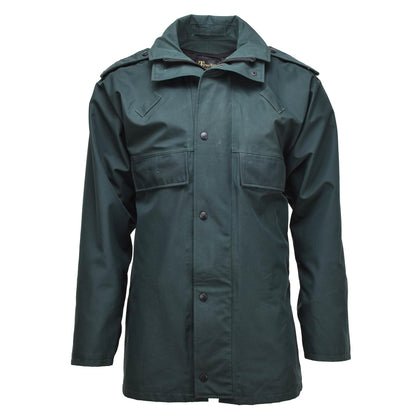 UK Police Waterproof Jacket Parka Style Green