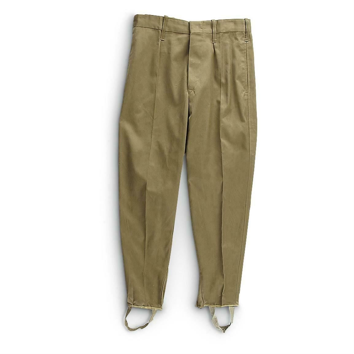 Romanian Army Vintage Field Pants Olive