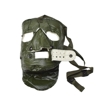 United States Army Vintage Extreme Cold Weather Face Mask Green