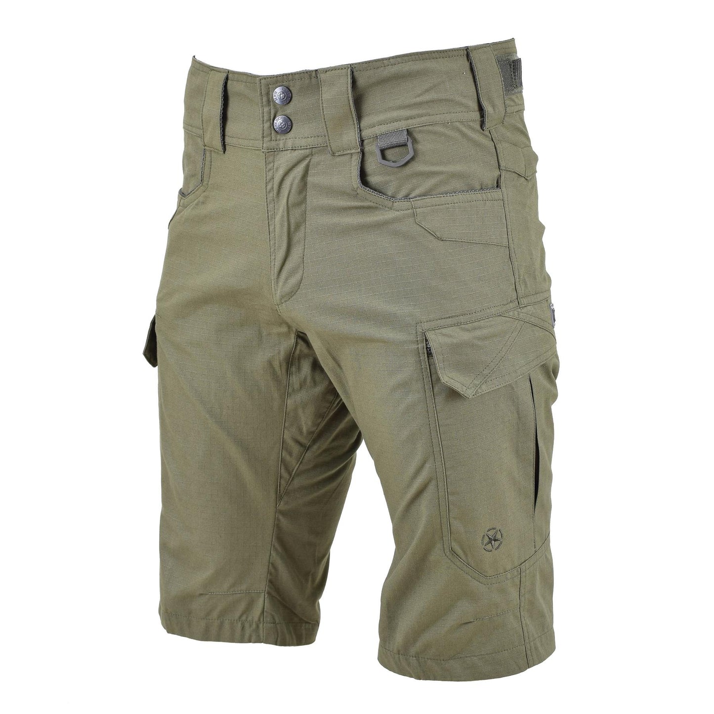 MFH bermuda style ripstop shorts Olive