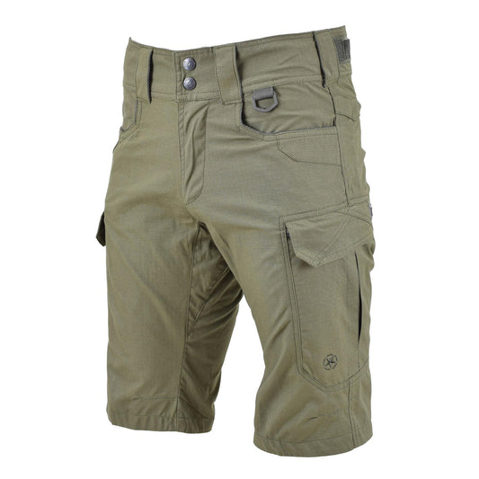 MFH bermuda style ripstop shorts Olive