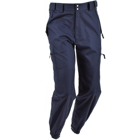 French Army Police Cargo Pants Blue