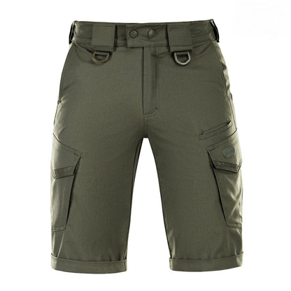 M-TAC bermuda style tactical shorts in olive color