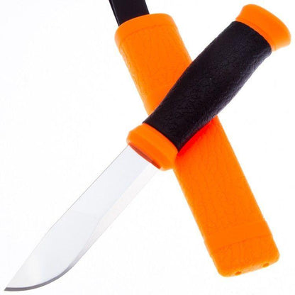 MORAKNIV 2000 Fixed blade stainless steel knife Orange