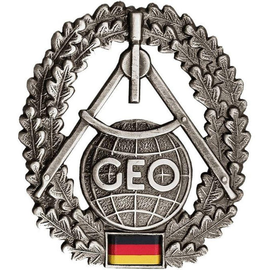 German army beret cockade badge "GEO" service