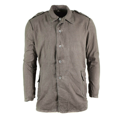 Swedish army classic shirt in gray color