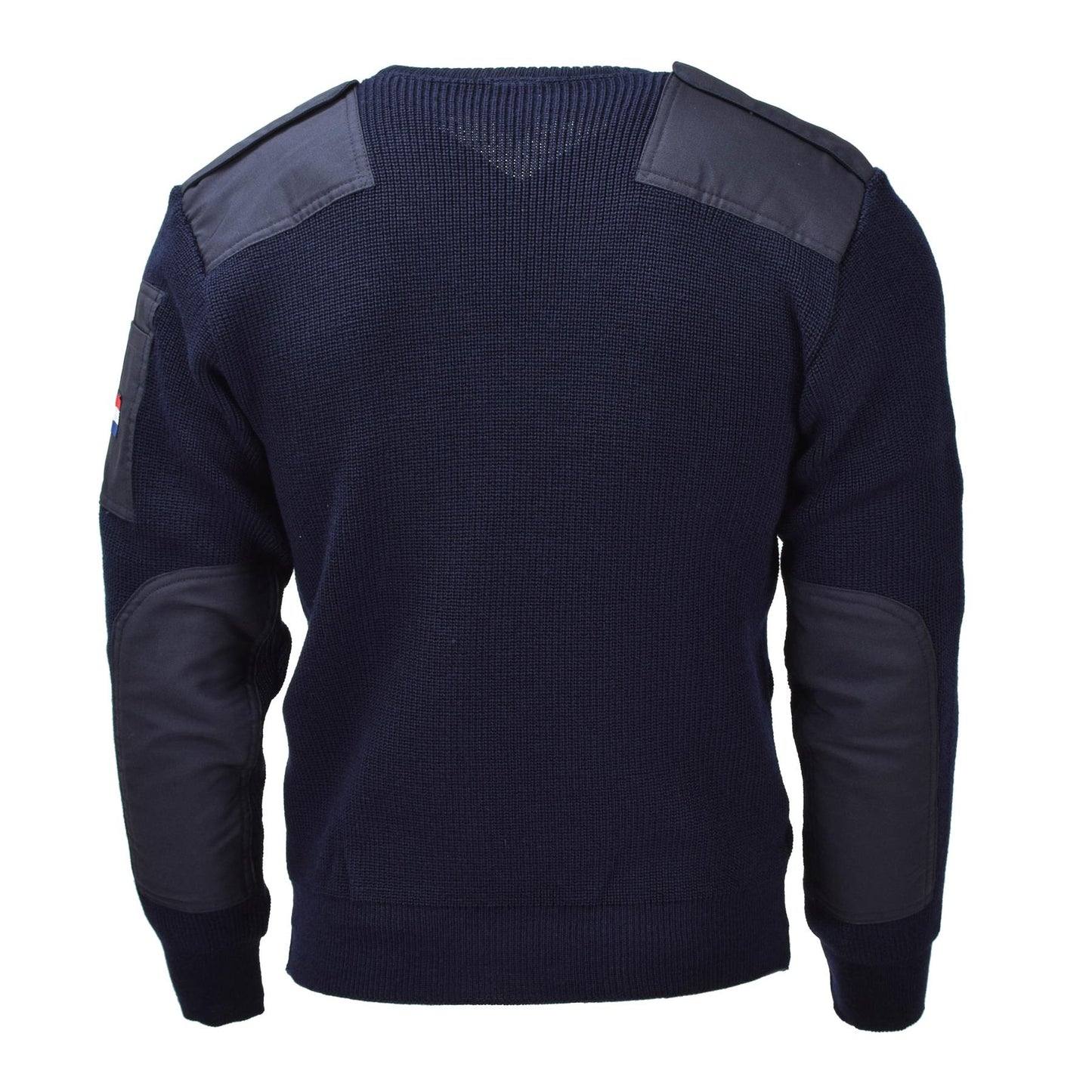 Original Dutch army wool sweater blue