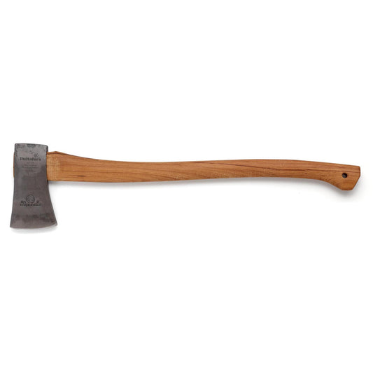 HULTAFORS ax with carbon steel head and hickory handle