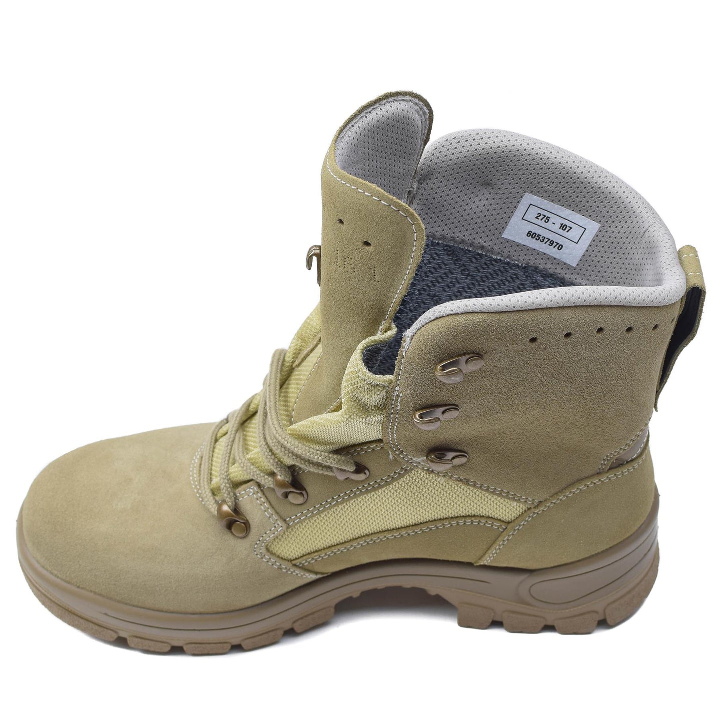 Voketian Army Tactical Field Boots Waterproof Khaki