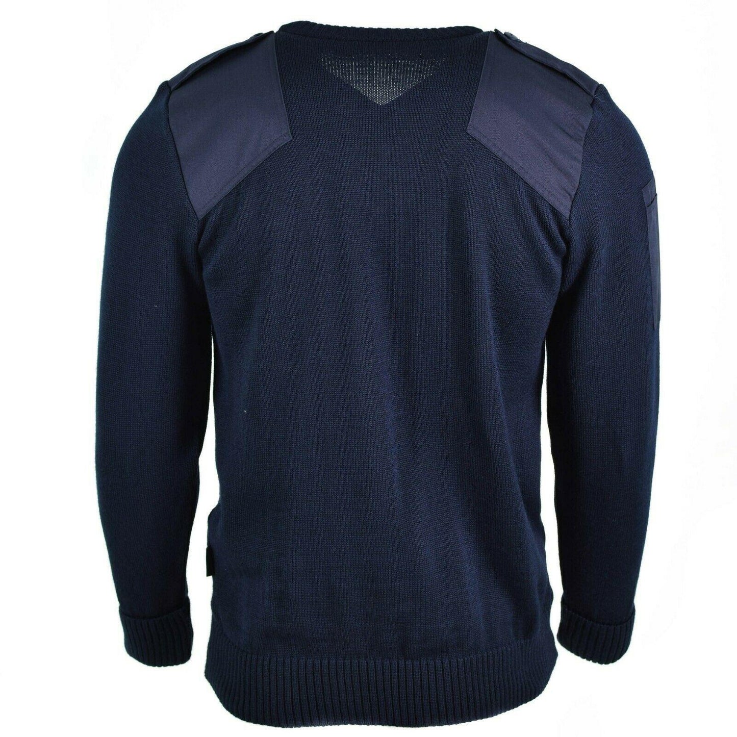 United Kingdom Army Police V-Neck Sweater Blue