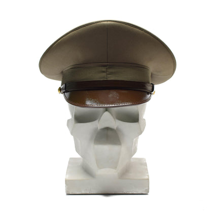 Italian army hat with a beak Khaki