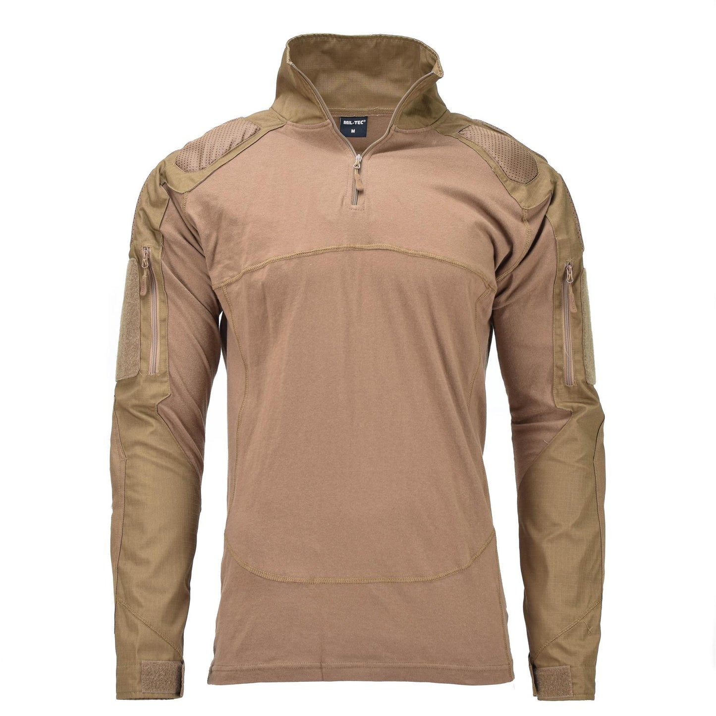 MIL-TEC long sleeve tactical shirt in Coyote color