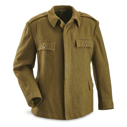 Khaki casual jacket of the Romanian army