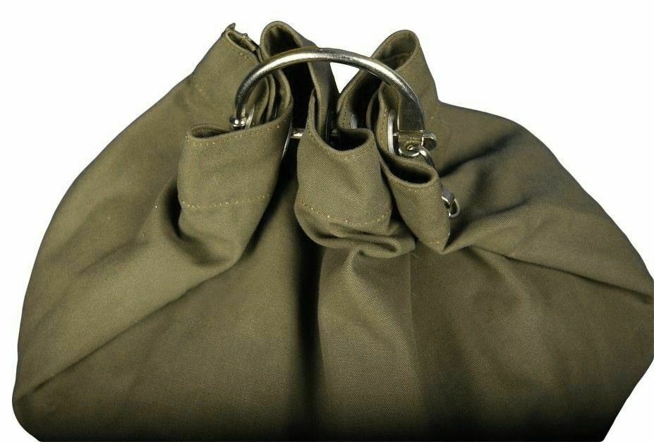 German army 100 liter bag with lock and straps olive