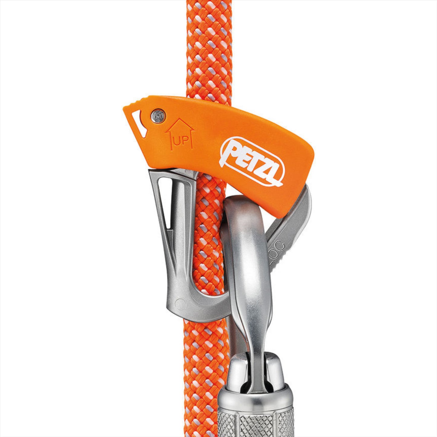 Petzl TIBLOC itin lengva virvės gaudyklė iš nerūdijančio plieno 8–11 mm virvėms