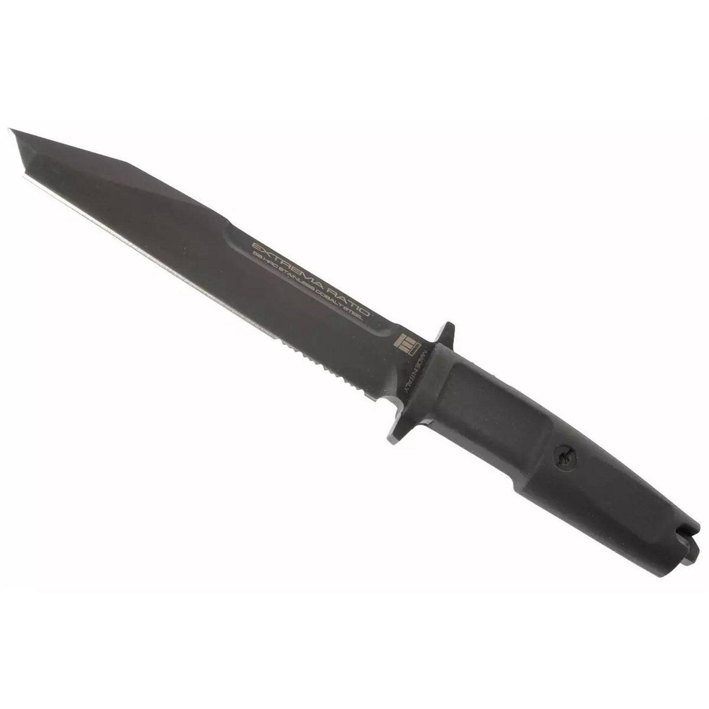 Extrema Ratio FULCRUM EI knife with N690 steel tanto blade and forprene handle