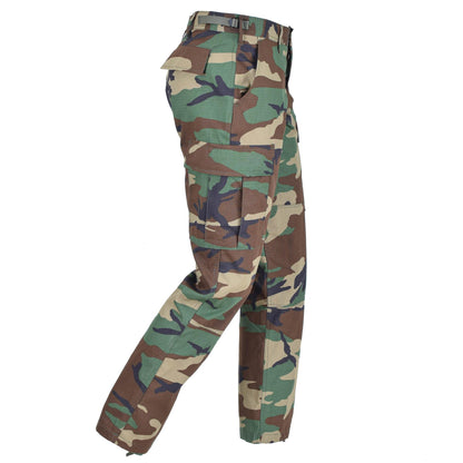 MIL-TEC US military style uniform pants Woodland print