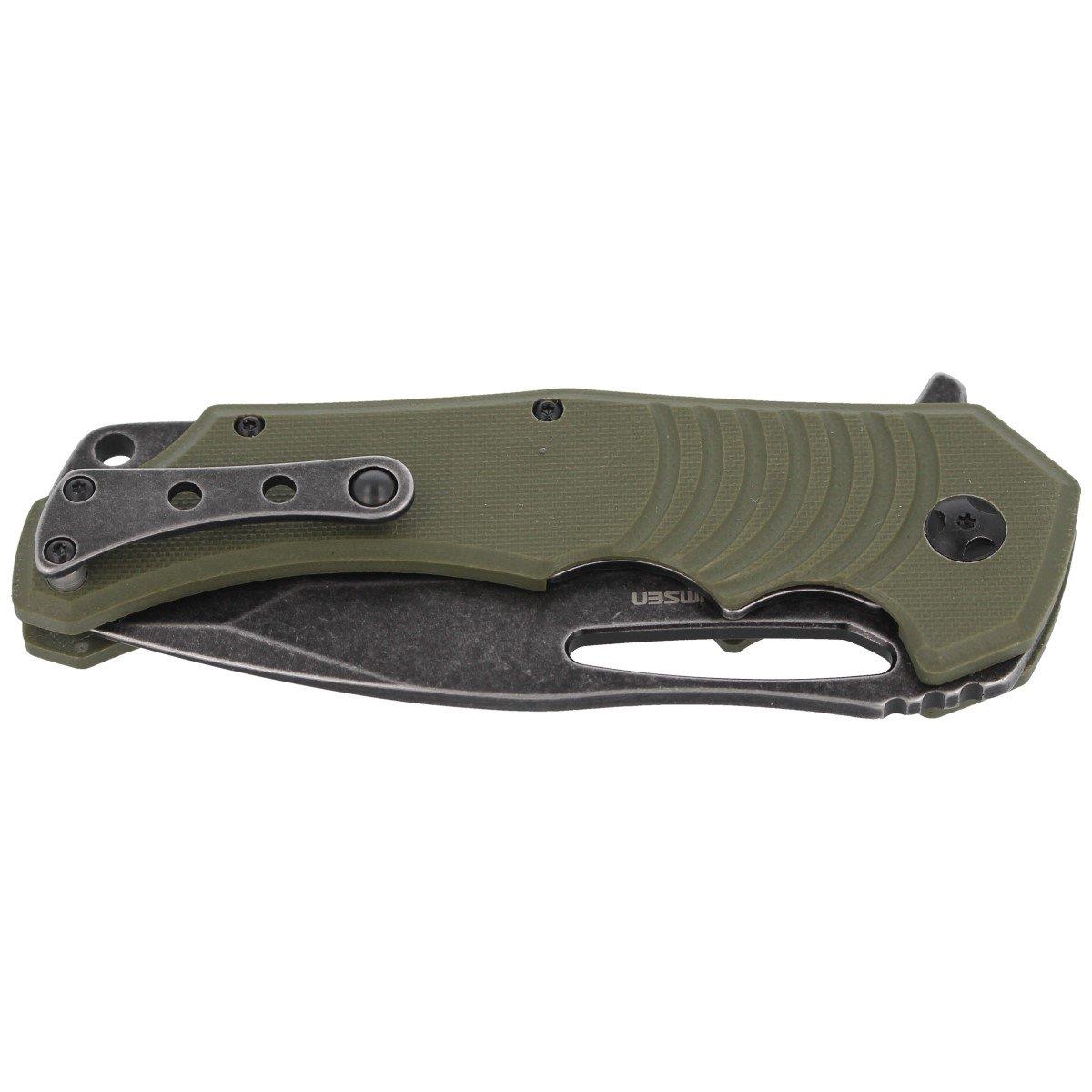 Fox Knives Hugin Tactical Folding Knife 440C Steel G10 Handle