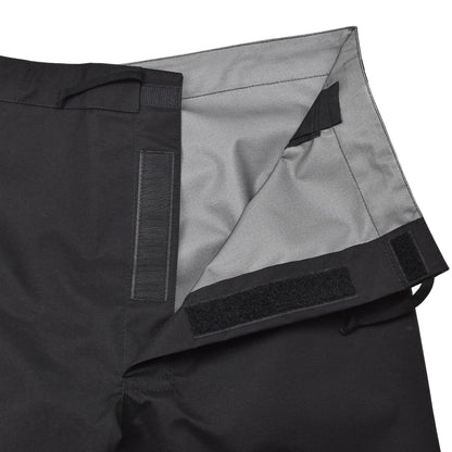 United Kingdom waterproof trousers in black