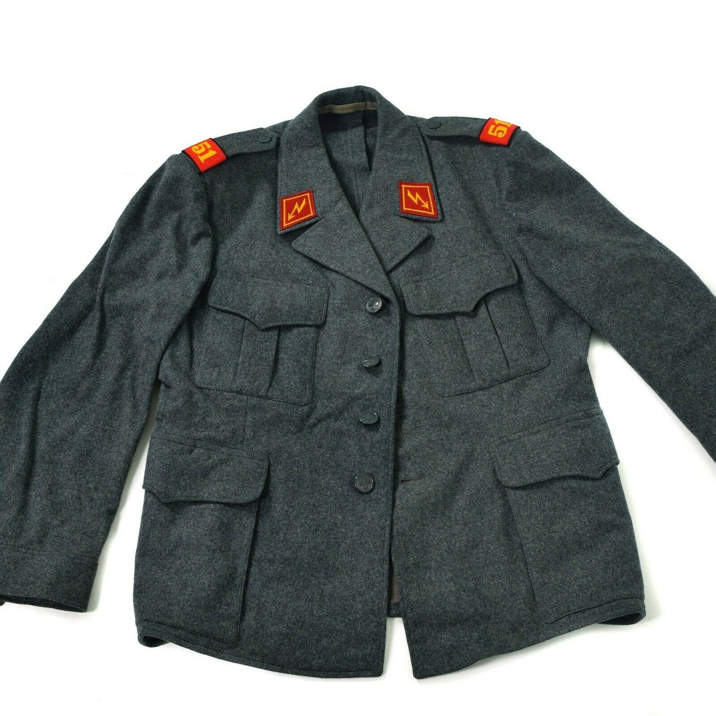 Swiss Army Woolen Formal Uniform Jacket Gray