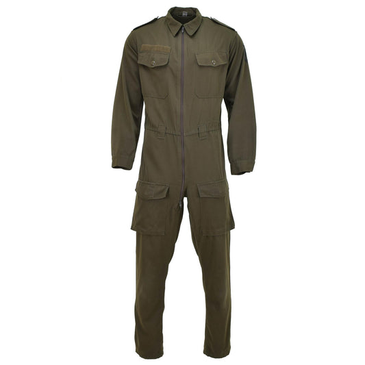 Austrian army work mechanic overalls with pockets