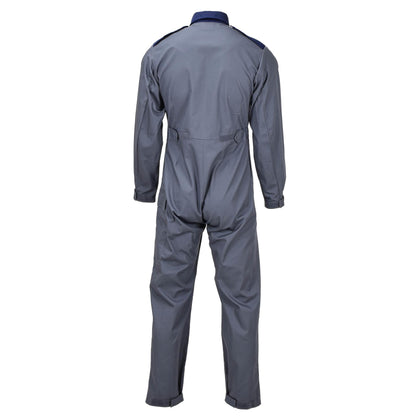 British Royal Air Force military blue overalls