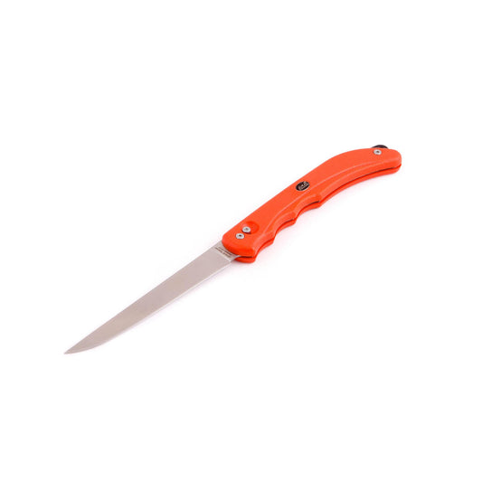 EKA DUO Swedish filleting knife with knot remover Orange