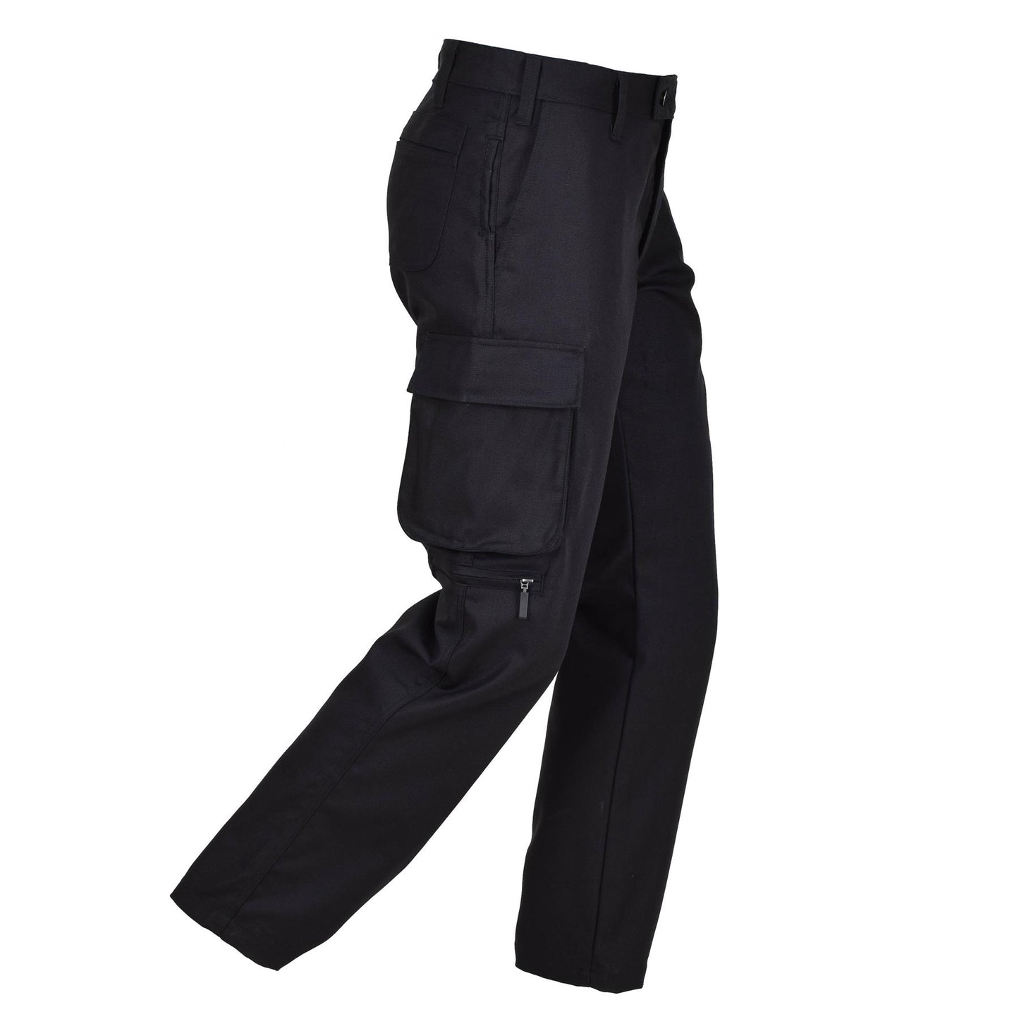 Danish army black work pants with pockets