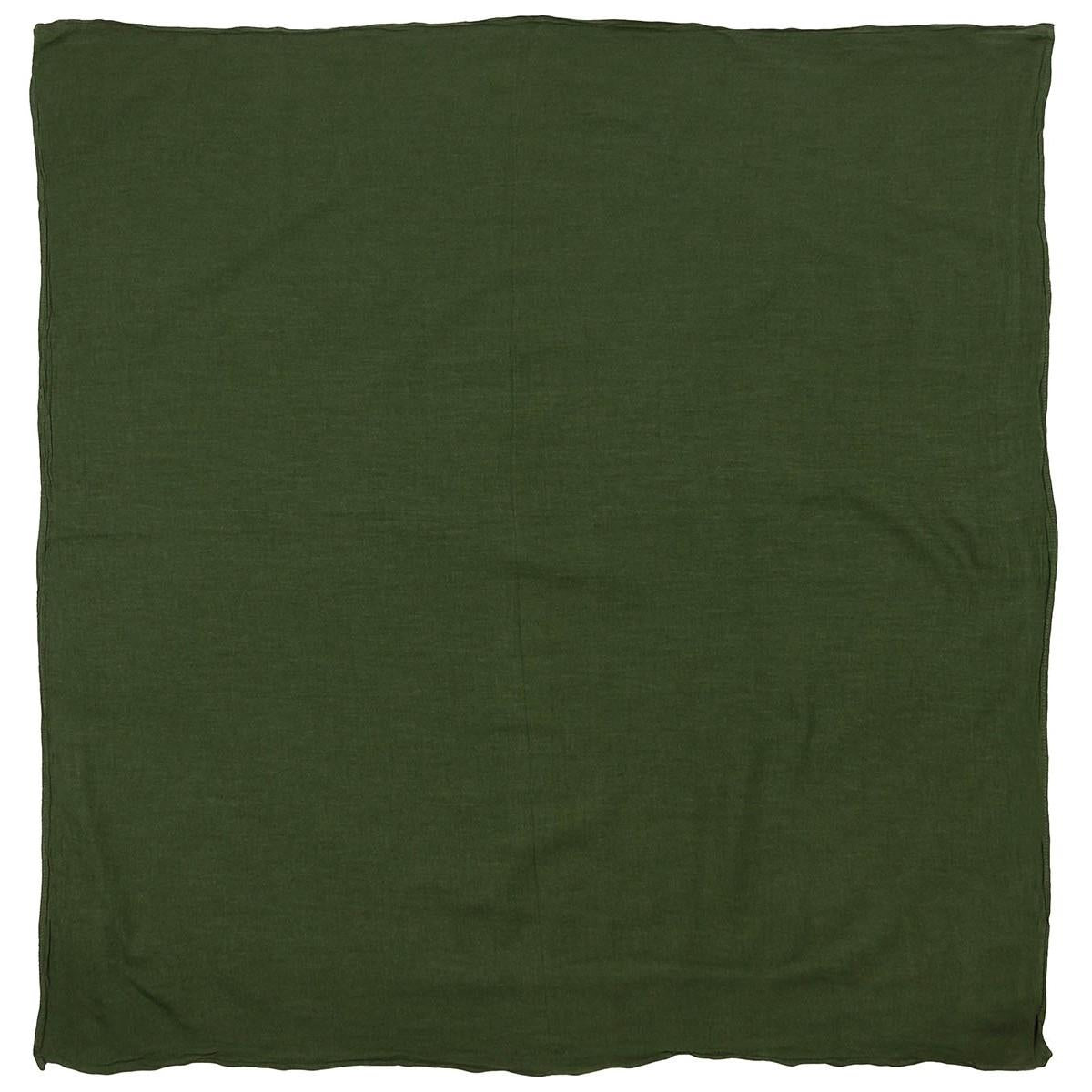 Swedish army scarf light smelling 80x80cm Green