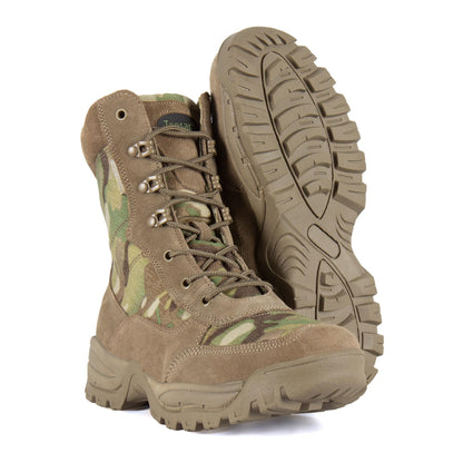 Teesar tactical boots with zipper for hunting and hiking