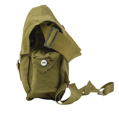 Hungarian Army Vintage Gas Mask Shoulder Bag Olive