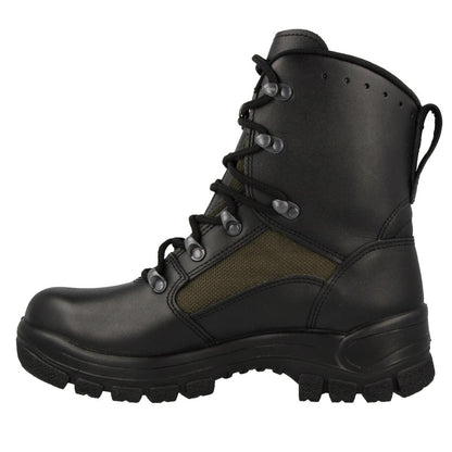 German Army Leather Field Boots Black