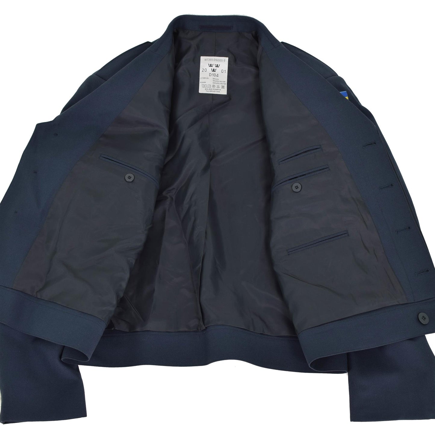 Swedish Air Force parade jacket Blue