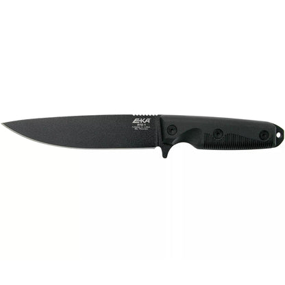 EKA RTG1 Fixed Knife Survival 1095 Carbon Steel G10 Handle Black